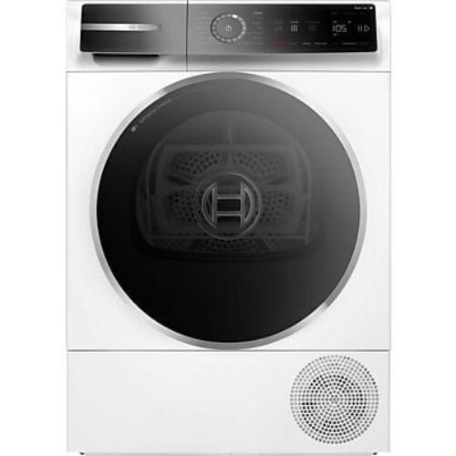 ASCIUGATRICE BOSCH WQB246D0II Serie 8 A pompa di calore, 9 kg, profondità 613 mm, Bianco, Classe B