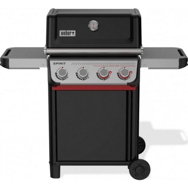 BARBEQUE GAS WEBER Spirit E-425, Adattatore di Alimentazione - Batteria, Griglia da 132 cm, Ghisa, Nero, Acciaio Inox