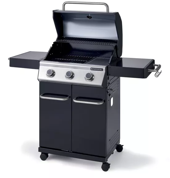Barbecue a Gas NATERIAL Kenton 3 Bruciatori