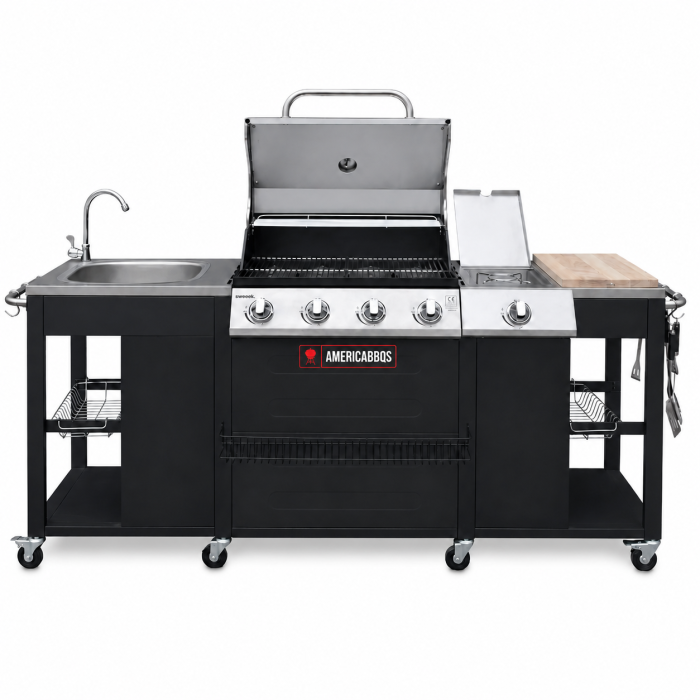 Milano - Barbecue a Gas a 4+1 Fuochi - immagine 3